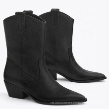 2019 Women's Boots cowboy cowgirl A383 Booties Women Ladies Ankle Winter Boots Shoes